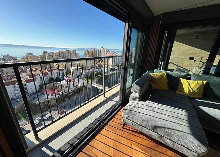 Apartament Magic View Luxury Penthouse With Jacuzzi And Sea View Split