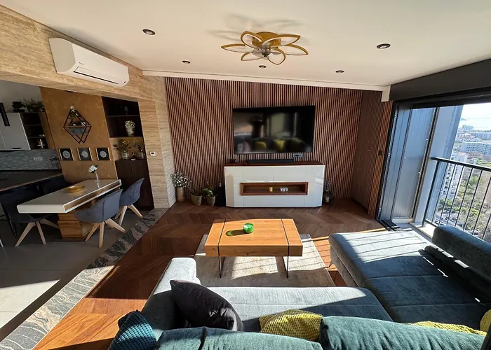 Magic View Luxury Penthouse With Jacuzzi And Sea View Apartament